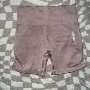 Gymshark Women's Pink Athletic Shorts